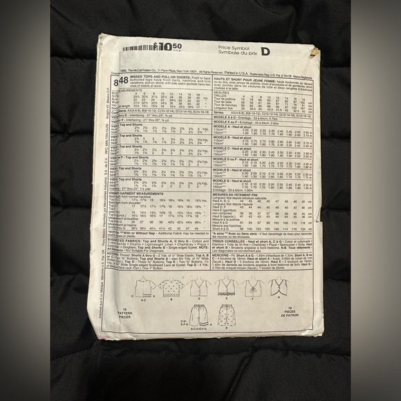 Vintage McCall’s Sewing Pattern!! - Picture 2 of 2